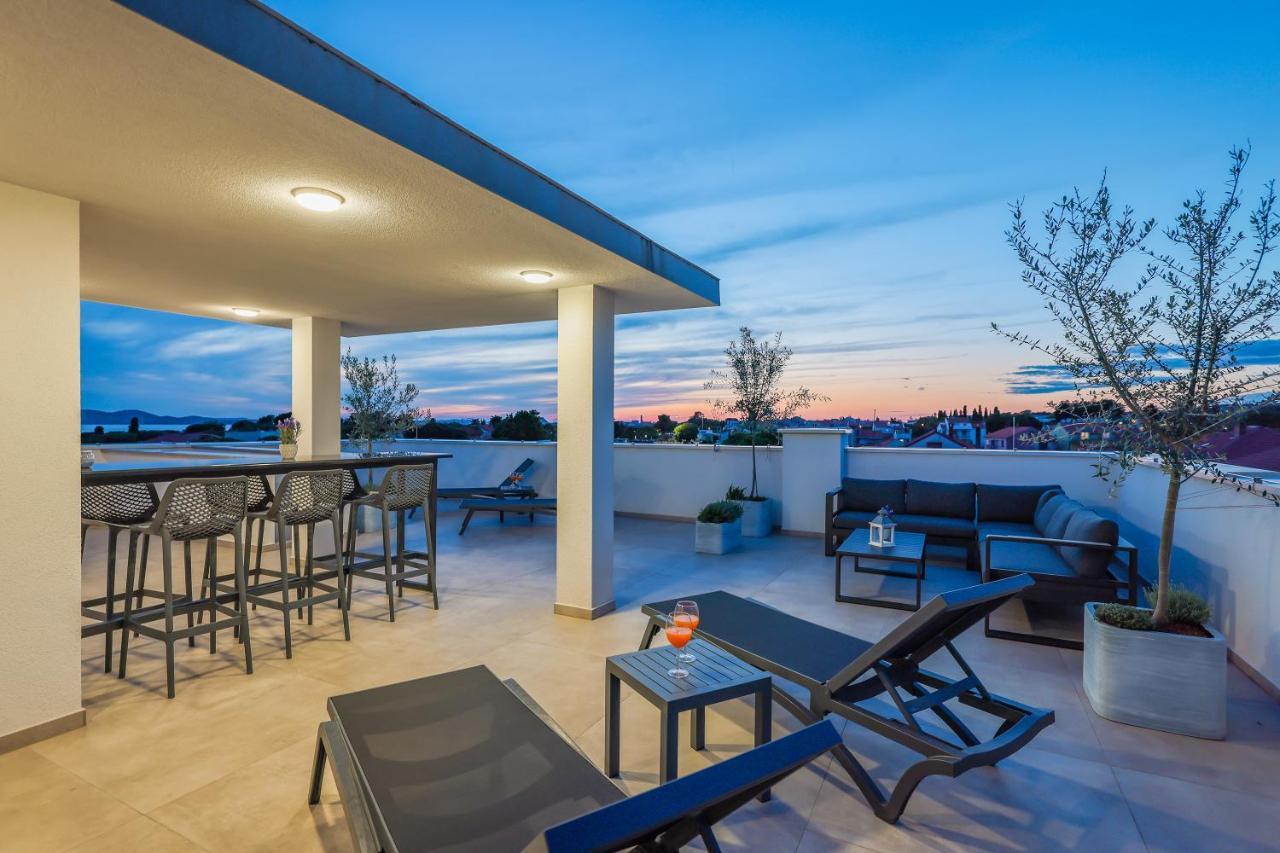 Premium Residence Ventus Rosa - Bora Penthouse Zadar Exterior photo